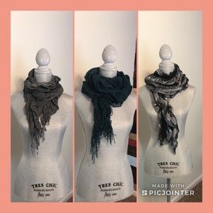 Scarf bundle of 3!